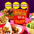 (3 Chili Crisp No-Floating Oil bottles medium hot) spicy chilli crisp crunch. Crispy garlic & onion "no-oil" chili oil