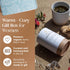 Cozy Package Unboxme Thank You & Appreciation Gift Basket for Women, Care with Tea, Mug, Socks & Honey, Ready to Gift
