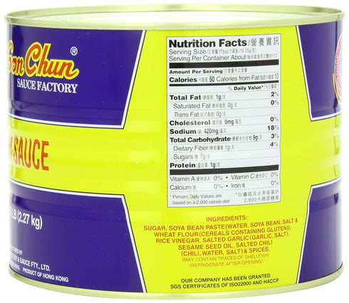 Koon Chun 5 Sauce, Hoisin, Pound