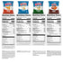 4 Pack, 1 oz (Pack 21) Ruffles Potato Chips, Flavor Variety Bags