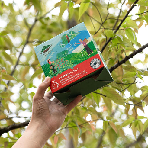 7 Conihat Drip Coffee Bags - Vietnamese Premium Arabica & Robusta Blend, Medium Roast, Chocolate & Fruity Notes, Smooth