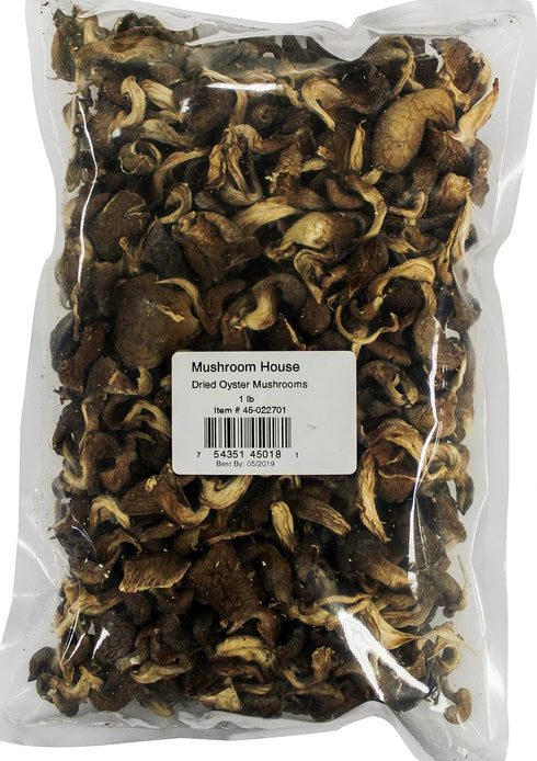 1 Lb Mushroom House Dried Oyster Mushrooms