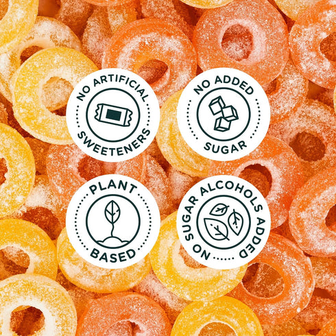 1.8 Smart Sweets, Peach Rings, Ounce