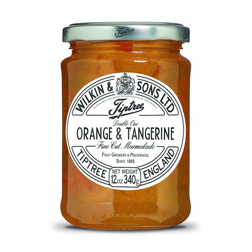 Tiptree Double One Orange & Tangerine Marmalade, 12 Ounce Jars (Pack of