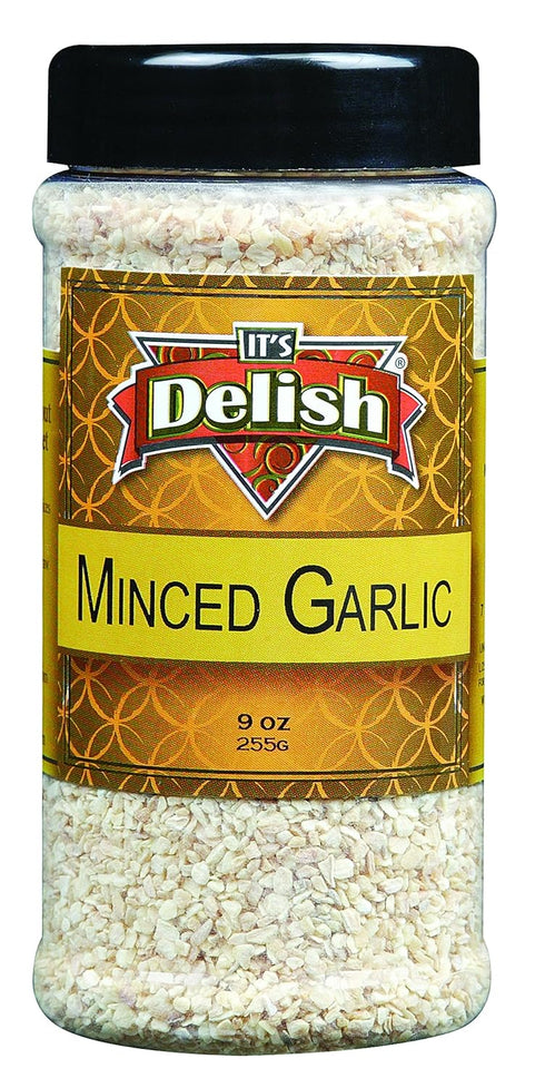 Minced Garlic by Its Delish (Medium Jar), 9 oz