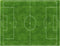Soccer Field Edible Cake Topper - 1/4 Sheet