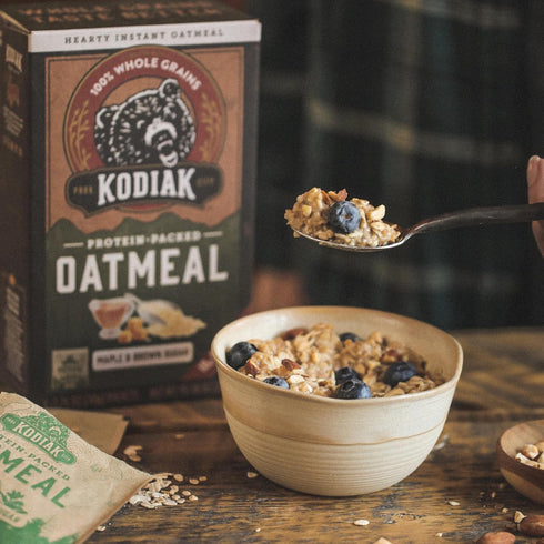 Packets, 6 Packets 1.76 (Pack 6) Kodiak Cakes Instant Protein Oatmeal Maple & Brown Sugar, - Ounce