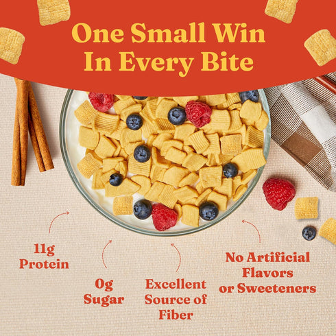 11g Pack 4 (Pack 4) Packaging Catalina Crunch Protein Cereal | Sugar Free Breakfast Cereal with of Protein | Gluten