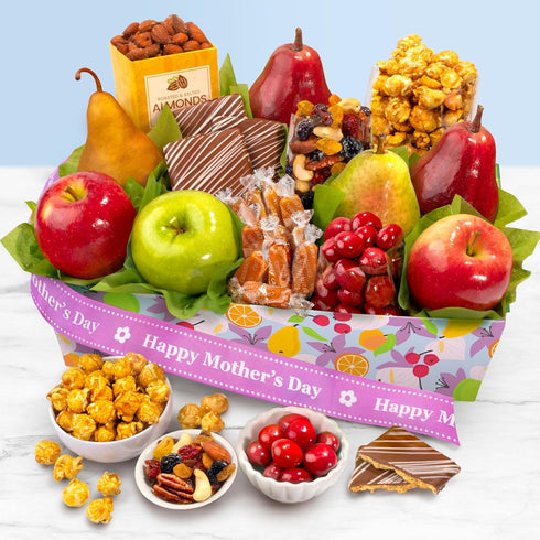Orchard Delight Gourmet Fruit Basket for Mother's Day