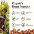 20 oz 25 oz 2) Belmont Peanuts Gourmet Virginia Peanuts, Sea Salt, + Honey Roasted, (Bundle of | Simple Ingredients, No