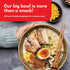 3.56 (Pack 6) Nongshim Tonkotsu Ramen with Kuromayu Noodle Big Bowl, Ounce