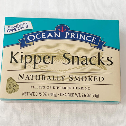 Ocean Prince Fillets of Herring Kipper Snacks Naturally Smoked (Lot of 3)
