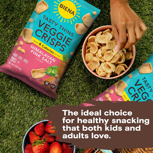 4 OZ Biena Crisps Tasty Thins Sea Sl