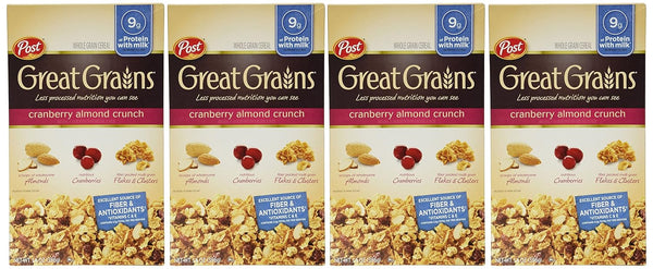 Great Grains Cranberry Almond Crunch, 14-Ounce (Pack of 4)