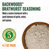 25 23.5 Packet Packet LEM Products Backwoods Bratwurst Cured Sausage Seasoning, Ideal for Wild Game and Domestic Meat