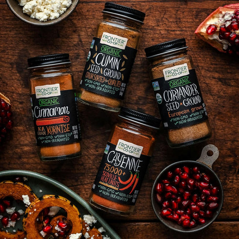 75,000+ 1.76 (Pack 1) Frontier Co-op Ground Cayenne, Extra Spicy HU Cayenne Powder - All Natural, Kosher | Ounce