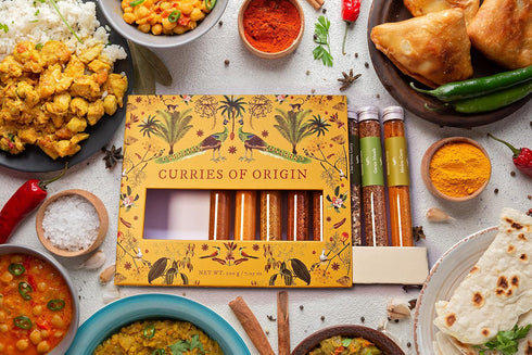8 Pack Set eat.art Curries of Origin, | Gift for all Occasions | Gift for Men | Gift for Women | Spice Blends