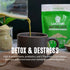 (10 Oz) Lakanto Sugar Free Matcha Latte - Green Tea Powder with Shelf Stable Probiotics and Fiber, Sugar Free, Monk