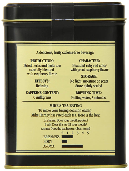 8 Oz Harney & Sons Raspberry Herbal | Loose Leaf Tea