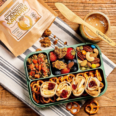 80oz Michele's Granola Almond Butter, Handmade, Whole Grain, Vegan, Gluten-Free & Non-GMO, Resealable Bulk Bag