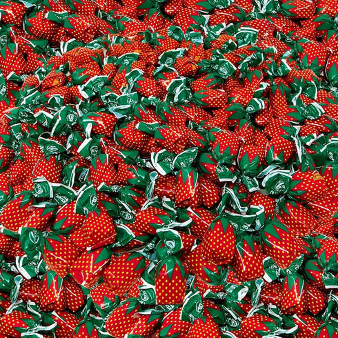 Bulk Bundle Strawberry Hard Candy Filled With Real Fruit Pulp 6 lbs