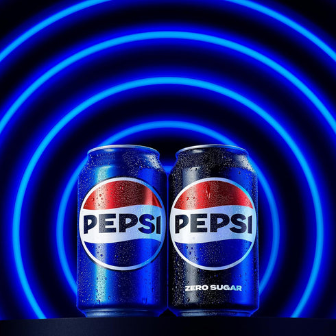7.5 20 Count Pepsi Soda, Mini Cans | Ounce |
