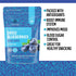 1 16 oz. Herbaila Whole Dried Blueberries, No Sugar Added, Bulk, Dehydrated, Dried Unsweetened Blueberries, All