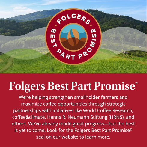 10 Count (Pack 6) Folgers Breakfast Blend Coffee, Mild Roast, Keurig K-Cup Pods