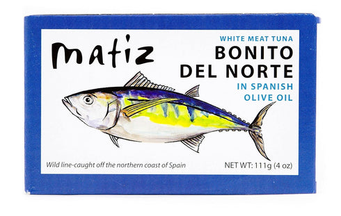 Matiz Bonito Del Norte, 4 Ounce, White Meat Tuna in Olive Oil