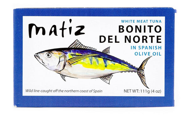 Matiz Bonito Del Norte, 4 Ounce, White Meat Tuna in Olive Oil