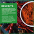 Jiva Organics Organic Red Chili Powder, 7 oz Bag, Extra Hot, Ground Indian Chillies, 100% Natural & Non-GMO