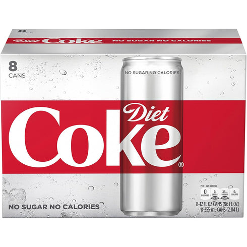 Diet Coke 12 oz, 8 , fl ct