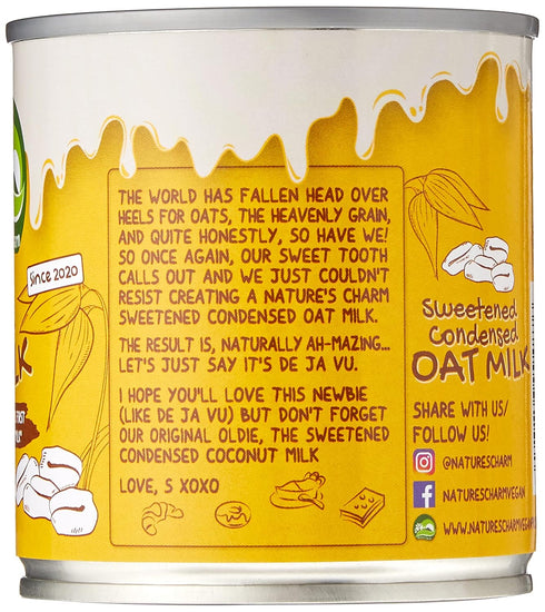 Nature's Charm 11.25 Natures Charm Milk Oat Condensed FO