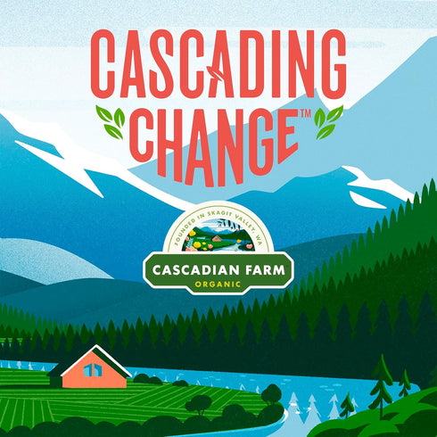 9.6 oz Cascadian Farm Organic Graham Crunch Cereal Box