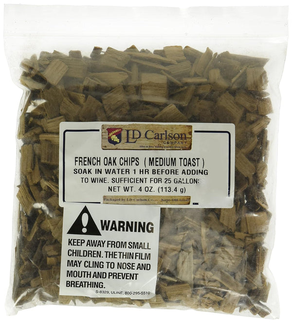 French Toasted Oak Chips, 4 oz.