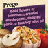 23.5 OZ (Pack 6) Prego Cremini Pomodoro With Roasted Garlic Pasta Sauce, Jar