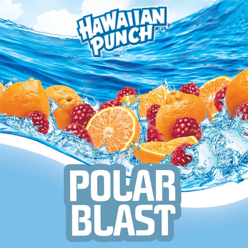 10 Oz 24 Count (4 Packs 6), Hawaiian Punch Polar Blast Fruit Juice Drink, Fl Bottles, Of Ready-to-drink, On-the-go