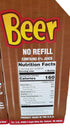 12 12) Frostie Soda ounce Glass Bottles (Root Beer