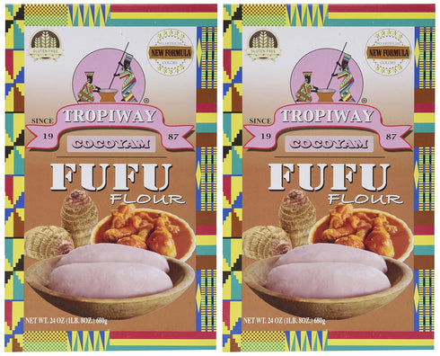 Tropiway 24oz 2pk Cocoyam FuFu Flr X