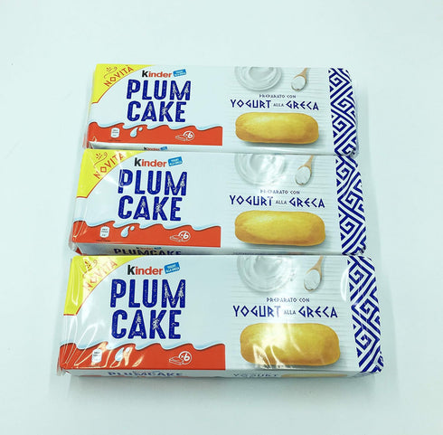 Generic 3 Confezioni Kinder Plumcake Yogurt Greco 192gr Ciascuna