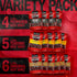 Pack Pack, 100% 1.25 Oz (Pack 15) Jack Link's Beef Jerky Variety Includes Original, Teriyaki and Peppered Jerky, Bulk