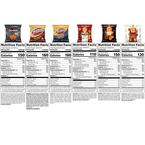 Pack, 3.46 (Pack 40) Frito Lay Backyard Barbecue Mix Variety Pounds