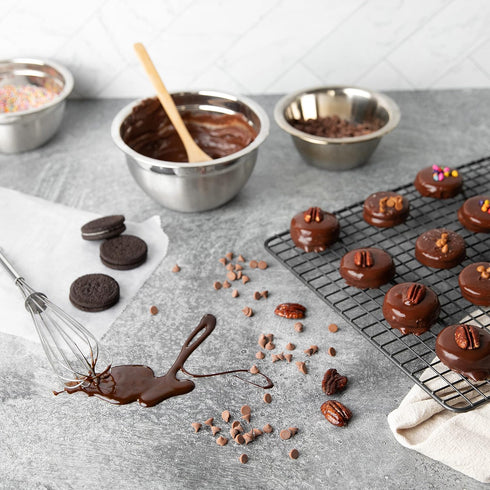 (20 Count) Gluten Free Palace Gift Box Vegan Gluten Free Mother's Day Chocolate Covered Cookies Gourmet Deluxe Cookie