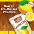 Country 10 6 oz Time Ready to Drink Flavored Drink, Pouches, for School Lunches and On-the-Go Hydration, Lemonade, No