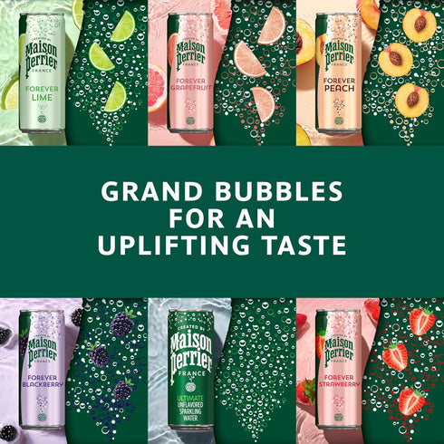 Pack, 11.15 Oz 16-Pack Maison Perrier Build Your Own Variety Sparkling Water, Fl Cans