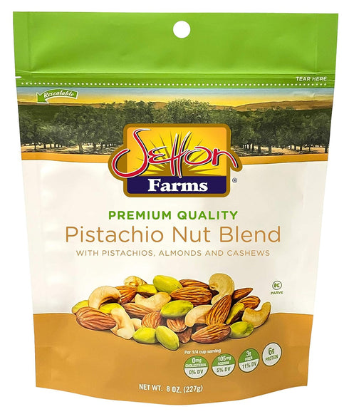 Setton Farms Pistachio Nut Blend Value Bag with Almonds, Pistachios and Cashews,