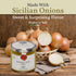 7.9 Pack 1 Frantoi Cutrera Sicilian Extra Onion Jam - Caramelized Onion Jam Pairs With Cheese and Savory Dishes