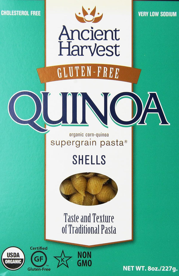 QUINOA Ancient Harvest Wheat Free Shells (3x8 oz.)