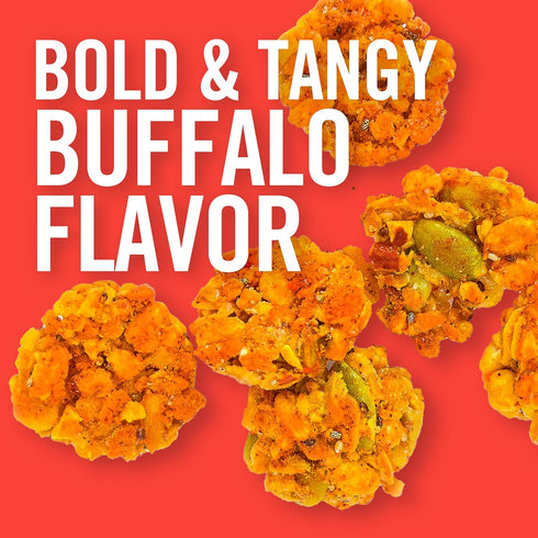 7.2 oz Dave's Killer Bread Bold Buffalo Organic Snack Bites, Buffalo Flavored Organic Snacks