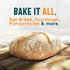 ONE IN A MILL 4LB |100% Whole Rye Flour All-Natural Unbleached Pre-sifted Bread Flour for Baking Cakes, Pie Crusts